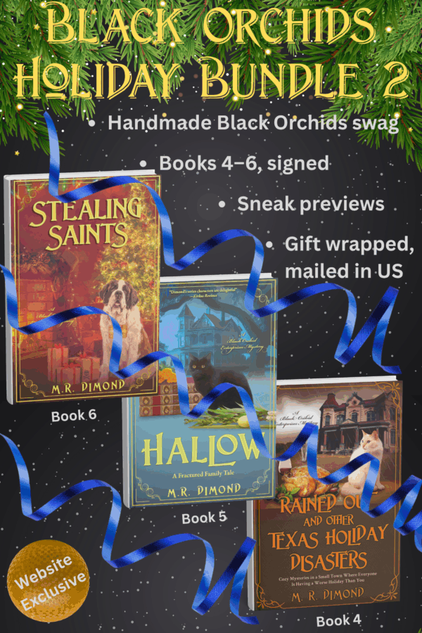 Holiday Bundle 2 with images of Books 4-6