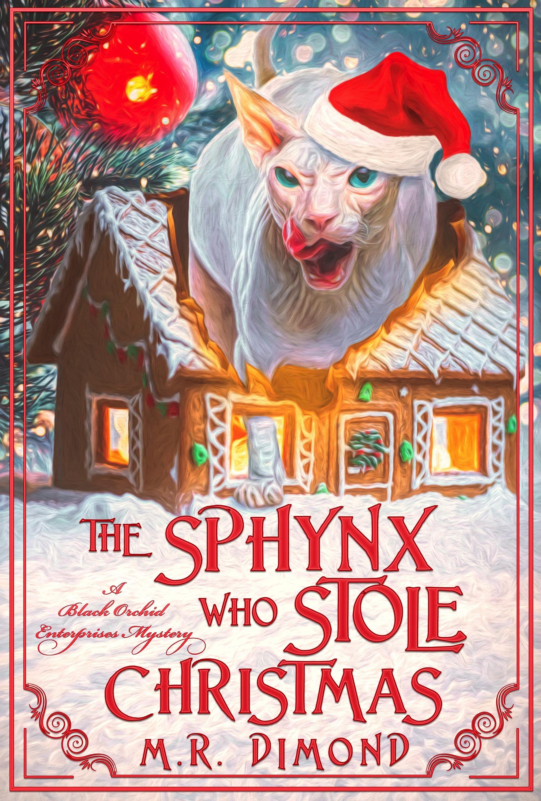 Book cover of the Sphynx Who Stole Christmas