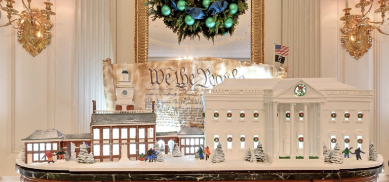 Gingerbread House for 2022 in the White House https://www.whitehouse.gov/holidays-2022/