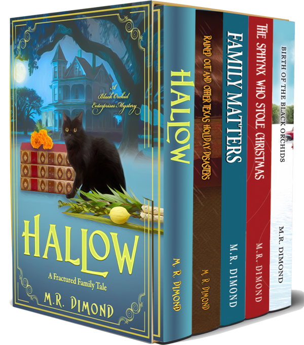 Box set of the first 5 books in the Black Orchid Enterprises Mystery series